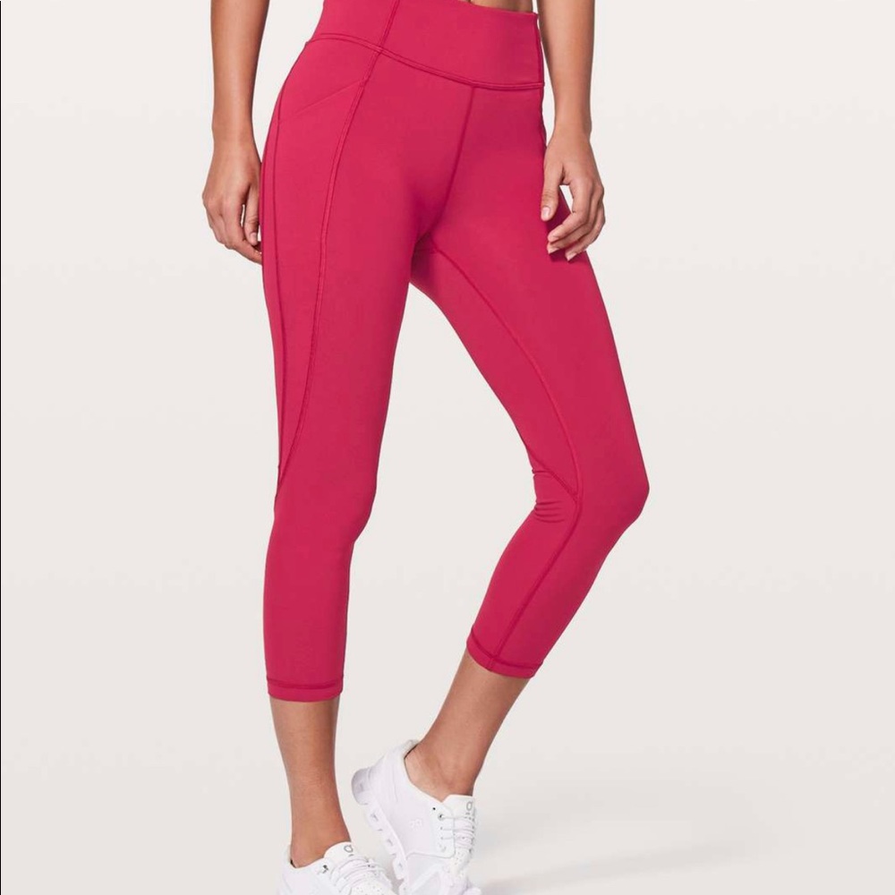 Lululemon Time to Sweat Cropped Leggings